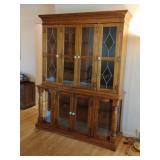 2 Piece China Cabinet 80x5ftx19