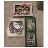 Vintage/Assorted Christmas Ornaments, Tree Topper