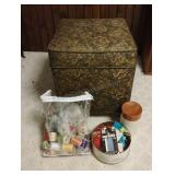 Sewing Notion Ottoman/Seat and More 19x16x16