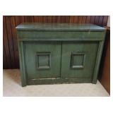 Vintage Cabinet Server w/Leafs 30x40x20