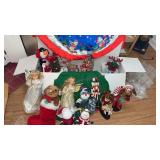 Group of Christmas decorations & More