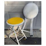 Pair of Folding Stools