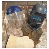 PowerWeld Welding Helmet and Gear Set