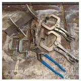 Assorted Locking & Channel Pliers
