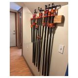 Set of Pony & Other Pipe Clamps