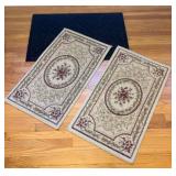 Set of Three Assorted Floor Mats