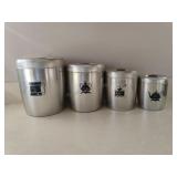 Vintage West Bend Canister Set