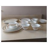 Corelle Butterfly Gold Dinnerware 6 Dinner