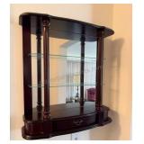 Wall Mount Mirror Display Shelf