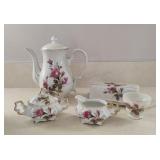 Vintage Tea Pot, Cream and Sugar