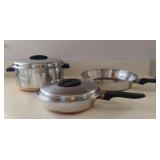 Ekcoware Stainless Steel Stock Pot and Frying