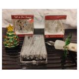Christmas Ornaments and Night Light