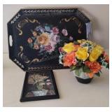 Hand Painted Tray and More