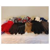 Assorted Gloves, Cold Weather Accessories