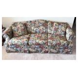 Flexsteel Floral Sleeper Sofa