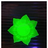 Vintage Uranium Lotus Plate