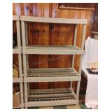 Plastic Shelving Unit