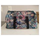 Floral Duffel Bag 12x18