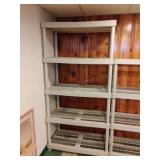 Plastic Shelving Unit 6ftx3ftx18
