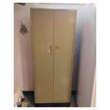 Avocado Green Metal Cabinet 65x26x12