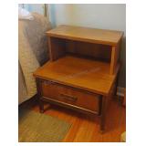 MCM Walnut Nightstand 27x24x19
