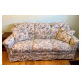 Flexsteel Floral Sofa 74"W x 34"D