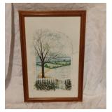 Framed Art Print 9x13