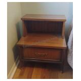 MCM Walnut Nightstand 27x24x19