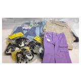 That contains 3- 18" checkered outfits, five