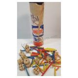 Vintage Tinker Toy Set