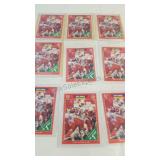 9 Barry Sanders ProSet 1989 Trading Cards #494