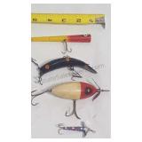 Set Of 4 Vintage Fishing Lures