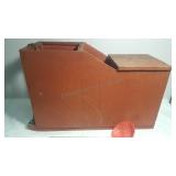 Vintage Ice fishing Equipment Sled 24"x9"x16"