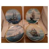 Lot of 4:  Charles W Morgan Plates