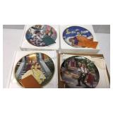 7 1/2 inch collectors plates and Styrofoam GERDA
