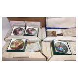 Lot of 4 3-" ZOLAN miniature collectors plates