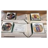 Lot of 43 inch miniature collector plates Zolan