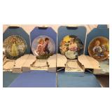 8 1/2 " collector plates nursery rhymes Mc