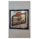 Miller Genuine Draft mirror