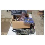 Assorted bags and carriers
