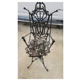 Chair made of wrenches