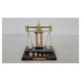 150th anniversary Gold Rush balance scale