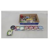 Fishing line and assorted tackle