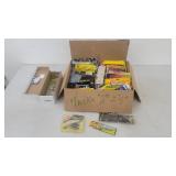 Large box of assorted tackle
