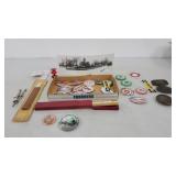 Assorted collectible items
