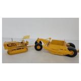 1st Gear Cat D9 with no. 491 scraper