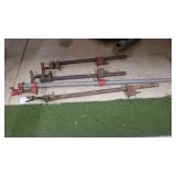 4 pipe clamps