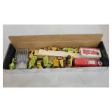 Assorted construction toys