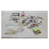 Assorted fishing tackle items