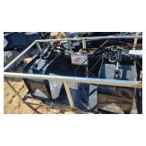 Wolverine quick attach grapple bucket